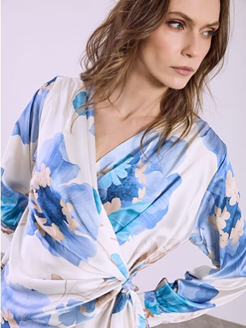 μπλούζα σατέν φλοράλ sq7569.4580+1 σε προσφορά