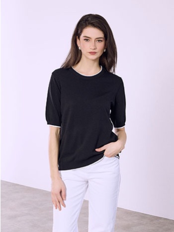 μπλούζα με ριπ λεπτομέρειες sq7572.4817+1 σε προσφορά