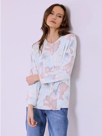 ζακέτα φλοράλ με strass sq7568.5031+1 σε προσφορά