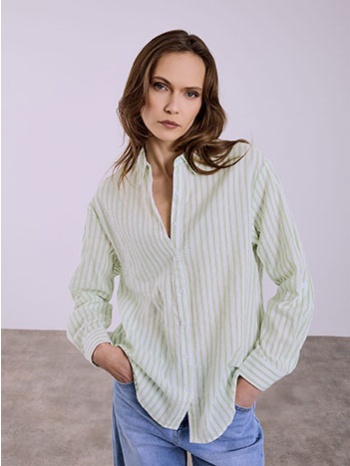 πουκάμισο ριγέ βαμβακερό sq7999.3649+2