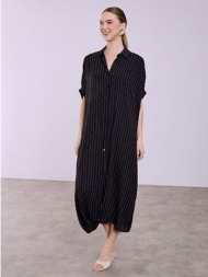 σεμιζιέ φόρεμα ριγέ ...