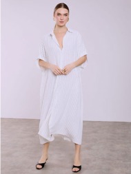 σεμιζιέ φόρεμα ριγέ ...