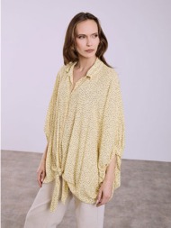 πουκαμίσα πουά oversized ...