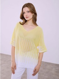 μπλούζα πλεκτή oversized sq7587.4128+2