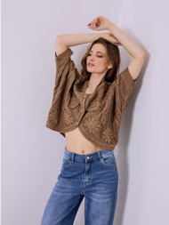 ζακέτα βαμβακερή sq9844.5055+3