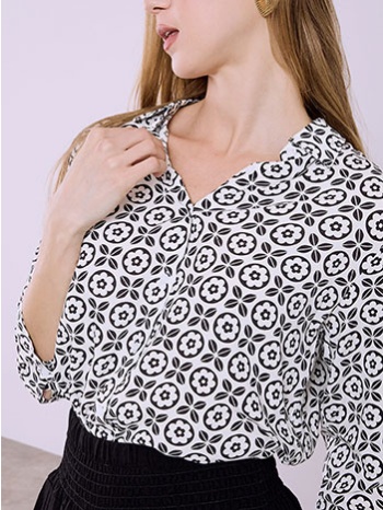 πουκάμισο εμπριμέ sq7616.3725+1