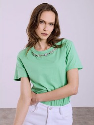 t-shirt με strass πέτρες sq7561.4093+3