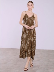 φόρεμα μάξι με κεντήματα ...