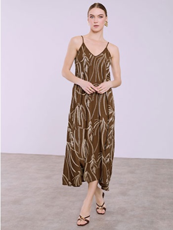 φόρεμα μάξι με κεντήματα sq7633.8562+2