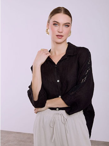 πουκαμίσα λινή sq7830.3451+3