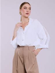 πουκαμίσα λινή sq7830.3451+1