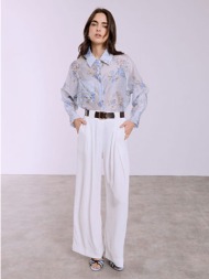 παντελόνι με ανάγλυφο ύφασμα sq7569.1852+2