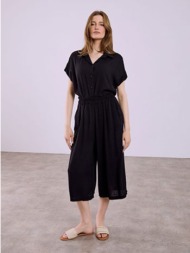 ζιπ κιλότ μονόχρωμη από ...