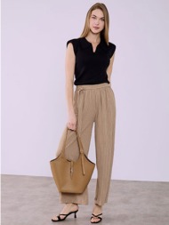 παντελόνα ριγέ με δέσιμο sq1430.1886+2