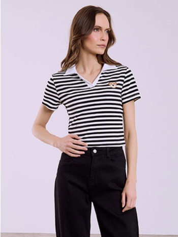 μπλούζα ριγέ με αρκουδάκι sq7642.4096+1