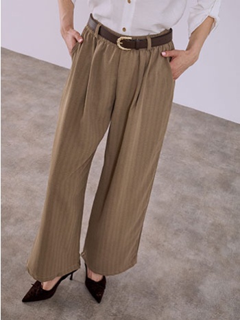 παντελόνα με ανάγλυφες ρίγες sq9844.1660+3 σε προσφορά