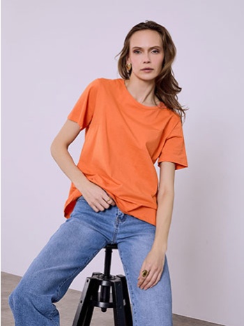 τ-shirt μονόχρωμο sq7616.4212+4