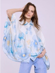 πουκαμίσα oversized floral sq7569.3195+2