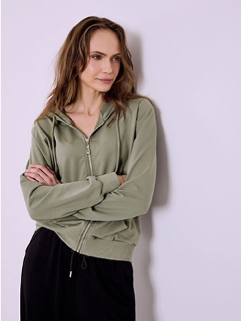 ζακέτα αθλητική με βαμβάκι sq7690.5517+4 σε προσφορά