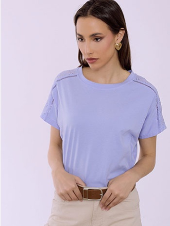 μπλούζα με κεντητές διάτρητες λεπτομέρειες sq7616.4975+2