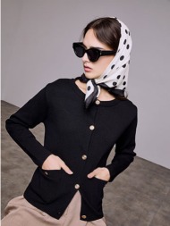 ζακέτα πλεκτή με τσέπες sq1738.5119+4