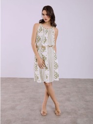 φόρεμα εμπριμέ με ...