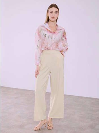 παντελόνα με πιέτες sq8011.1181+3