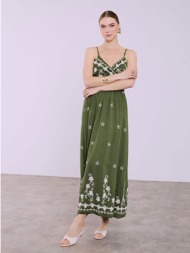 φόρεμα με κεντητά σχέδια ...