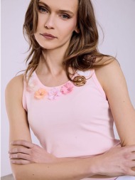 τοπ με διακοσμητικά λουλούδια sq7642.4136+4