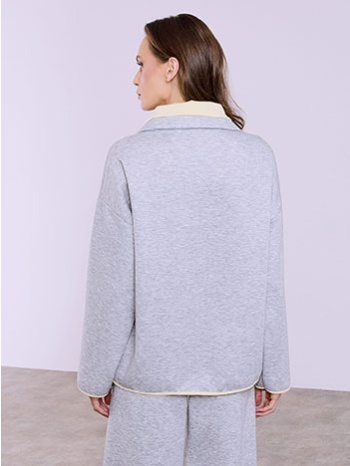 φούτερ δίχρωμο sq7880.4907+1 σε προσφορά