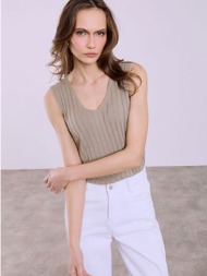 μπλούζα ριπ πλεκτή ...