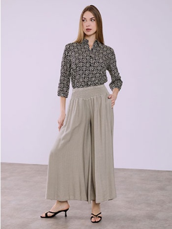 παντελόνα με ελαστική μέση sq7830.1201+4