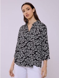 πουκάμισο με λουλούδια sq7616.3728+2