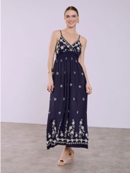 φόρεμα με κεντητά σχέδια ...