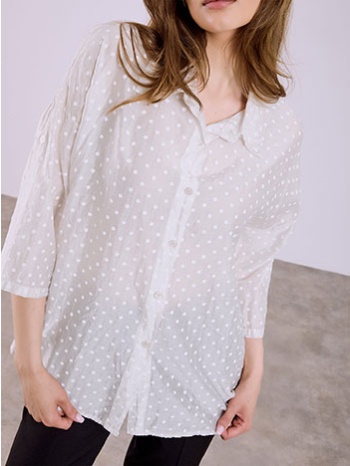 πουκάμισο με πουά sq7569.3323+4