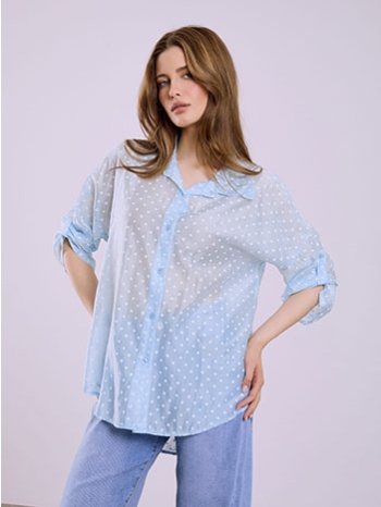 πουκάμισο με πουά sq7569.3323+2