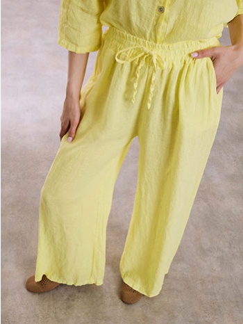 παντελόνα λινή sq7587.1531+3