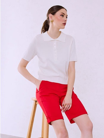 βερμούδα με γυριστό τελείωμα sq7911.1701+2