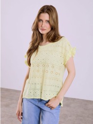 μπλούζα ασύμμετρη βαμβακερή sq7807.4513+2