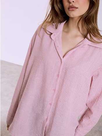 πουκάμισο με μεταλλιζέ ρίγες sq7569.3026+4