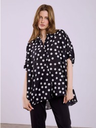 πουκάμισο πουά ασύμμετρο sq7570.3079+1