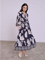 φόρεμα με τρία τέταρτα μανίκι sq7948.8213+2