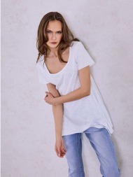 μπλούζα με ασύμμετρο τελείωμα sq9489.4670+1