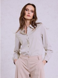 πουκάμισο ριγέ με βισκόζη sq7911.3101+1