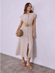 σεμιζιέ φόρεμα με βισκόζη sq9844.8816+6