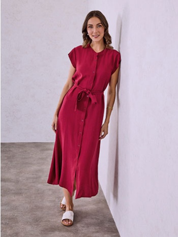 σεμιζιέ φόρεμα με βισκόζη sq9844.8816+5