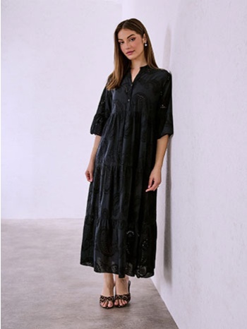 φόρεμα βαμβακερό κεντητό sq7587.8027+1