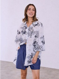 πουκαμίσα κεντητή με ...