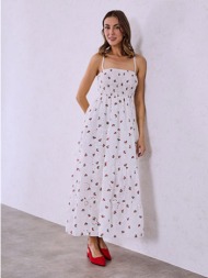 φόρεμα κεντητό με σχέδια ...