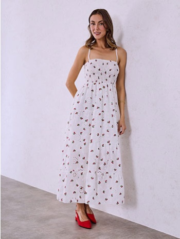 φόρεμα κεντητό με σχέδια sq7587.8231+1